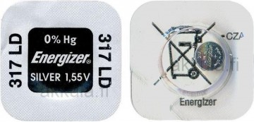 Energizer Zilver Oxide Knoopcel 317 LD 1.55V