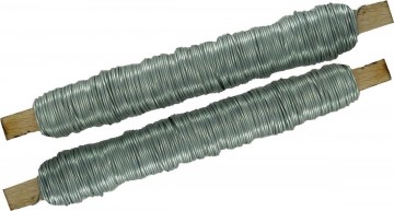 Wikkeldraad ijzer zilver 2x100gram