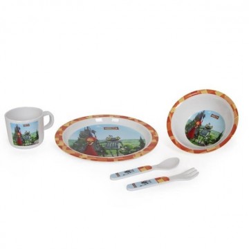 Small foot kinderservies ridder roest