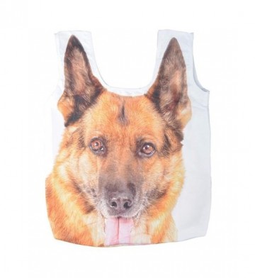 Esschert Design Opvouwbare boodschappentas hond 39 x 6 x 49 cm polyester