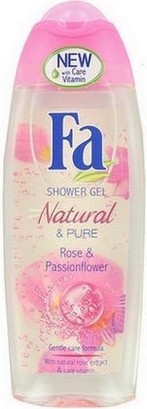 Fa Douchegel Natural Rose & Passionflower 250 ml