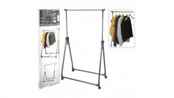 Verrijdbaar Kledingrek 93x54x170 cm