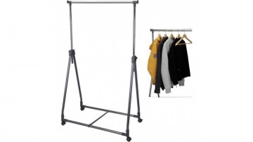 Verrijdbaar Kledingrek 93x54x170 cm