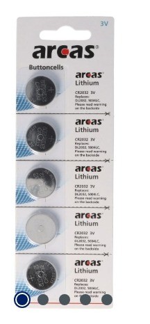 Arcas lithium special cr2032 3v