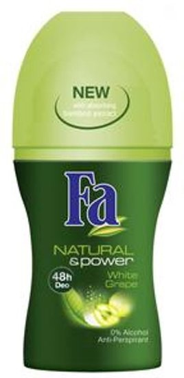 Fa natural power witte druif anti transpirant 50 ml