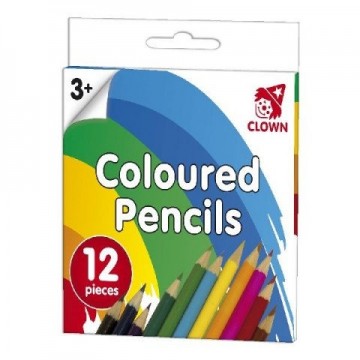 Clown 12 kleurpotloden