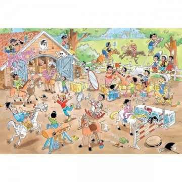 Jumbo jan van haasteren junior puzzel 360pcs de manege