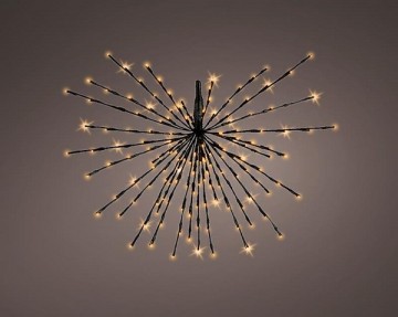 Lumineo verlichting poolster twinkel buiten 45 cm 72 led