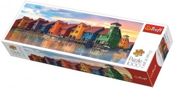 Puzzel 1000 stukjes panorama groningen