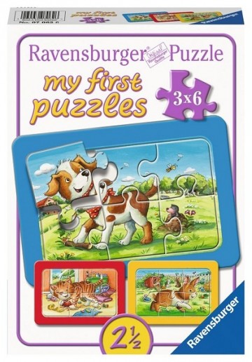 Ravensburger mijn dierenvriendjes my first puzzle