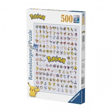 Ravensburger puzzel eerste generatie pokemon 500 stukjes