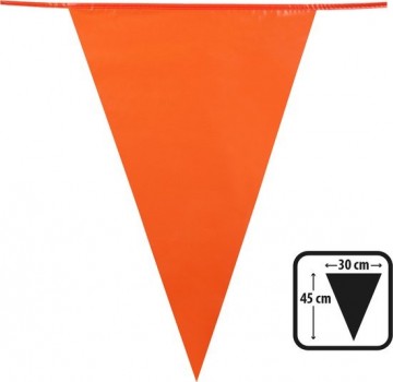 Reuzenvlaggenlijn oranje 10 m