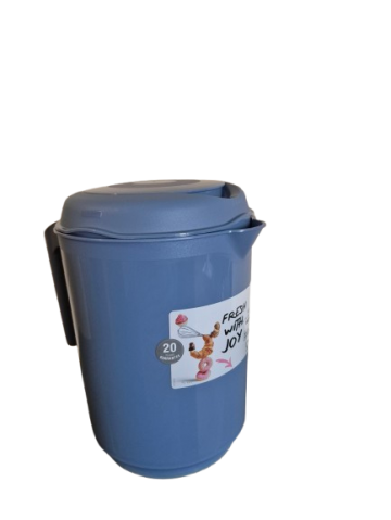 Rotho Fresh Mixbeker met Spatdeksel 1,5L Horizon Blauw