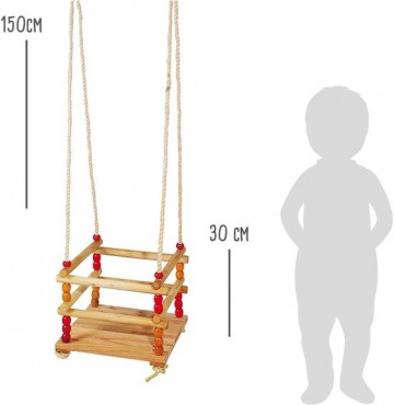 Small foot   houten peuterschommel 150cm2