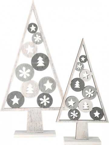 Small foot decoration fir christmas motif