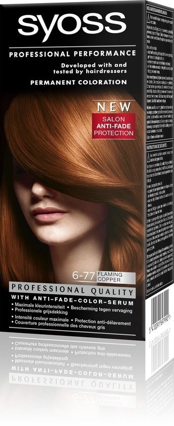 Syoss color baseline 6 77 flaming copper